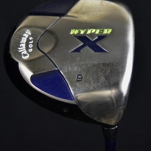 CALLAWAY HYPER X DRIVER LOFT:9 SHAFT:RGULAR LENGHT:47IN RIGHT HANDED