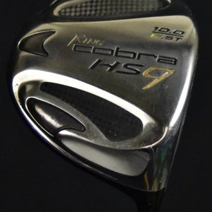 KING COBRA HS9 DRIVER LOFT:10 SHAFT:RGULAR LENGHT:46IN RIGHT HANDED