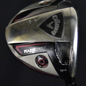 CALLAWAY RAZR FIT DRIVER LOFT:9.5 SHAFT:STIFF LENGHT:45IN RIGHT HANDED NEW GRIP