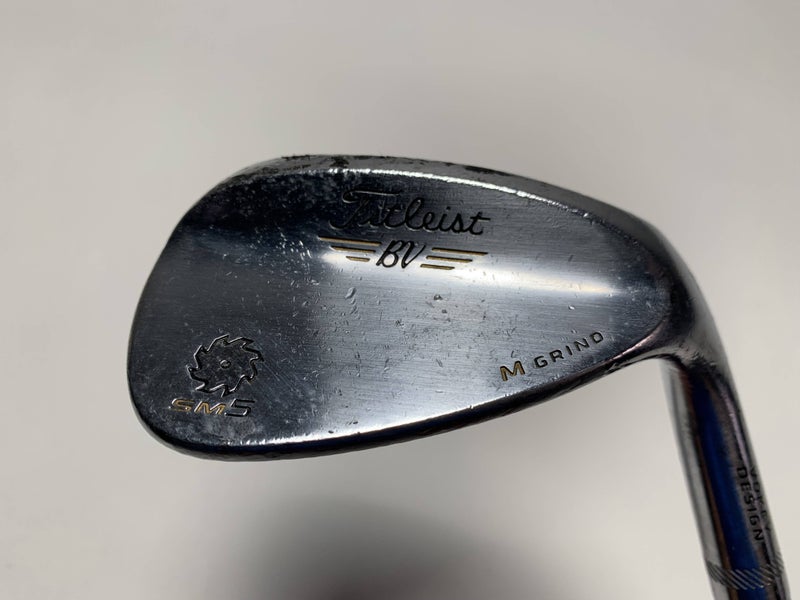 Titleist Vokey SM5 Tour Chrome SW 54* 10 Bounce M-Grind Wedge Steel Mens RH