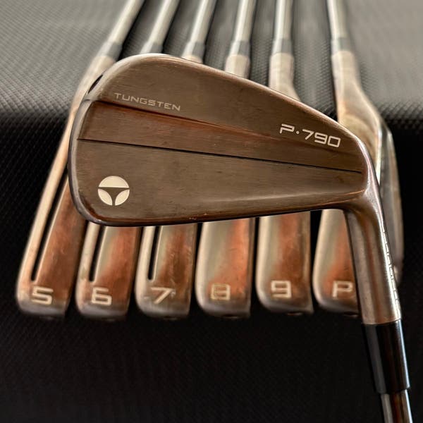 TAYLORMADE P790 2023 AGED COPPER IRON SET 4-P | SidelineSwap | Buy