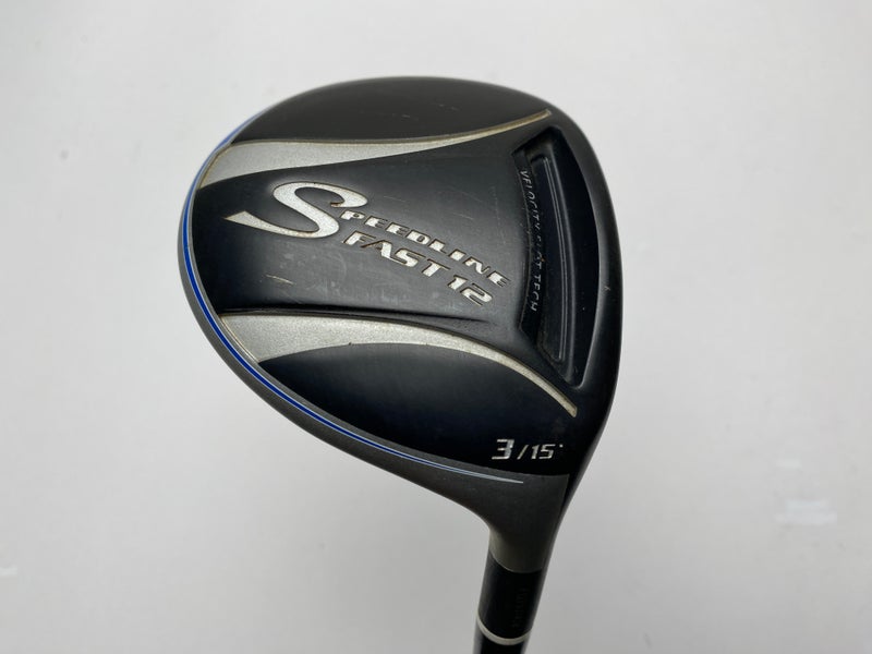 Adams Fast 12 3 Fairway Wood 15* Grafalloy ProLaunch Blue 65g Senior Graphite RH