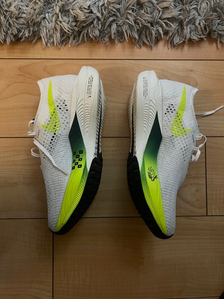 Nike Zoomx Vaporfly Next%3FK Men's 6.5/ W 8 White/Pro Green-Volt-Sail FZ4017-100