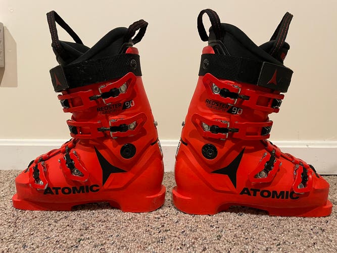 Atomic Redster Club Sport 90 LC race ski boots 24.5 mondo 285mm bsl 96mm last