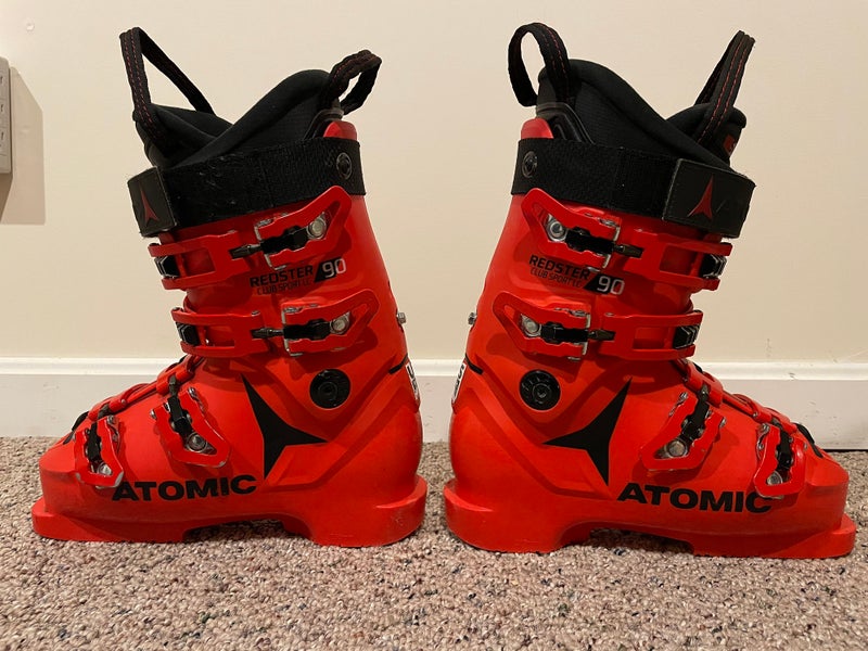 Atomic Redster Club Sport 90 LC race ski boots 24.5 mondo 285mm bsl 96mm last