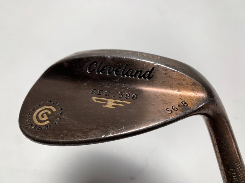 Cleveland 588 Raw Tour Grind 2012 56* 8 True Temper Dynamic Gold Wedge RH