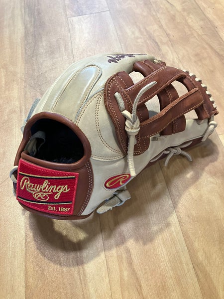 Adult Rawlings Gold Glove Elite Right Hand Throw Outfield Baseball Glove 12.75" (Used)