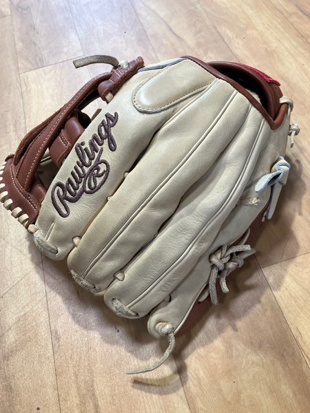 Adult Rawlings Gold Glove Elite Right Hand Throw Outfield Baseball Glove 12.75" (Used)