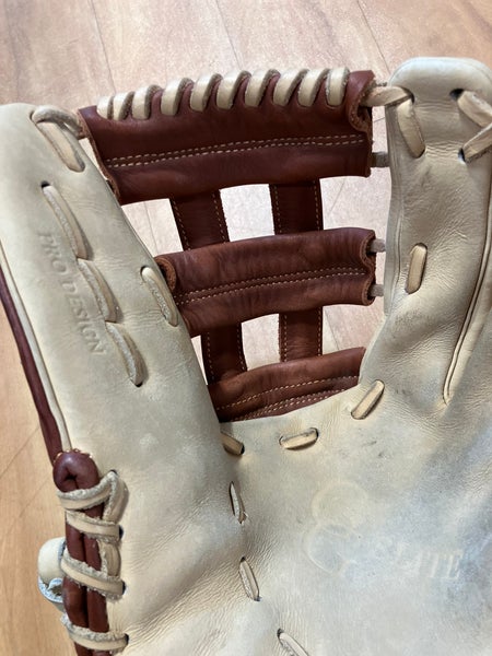 Adult Rawlings Gold Glove Elite Right Hand Throw Outfield Baseball Glove 12.75" (Used)