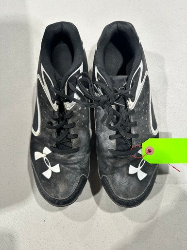 Used Under Armour Bb Sb Cleat Bb Sb Cleats Black Senior 12 11628-s000173980