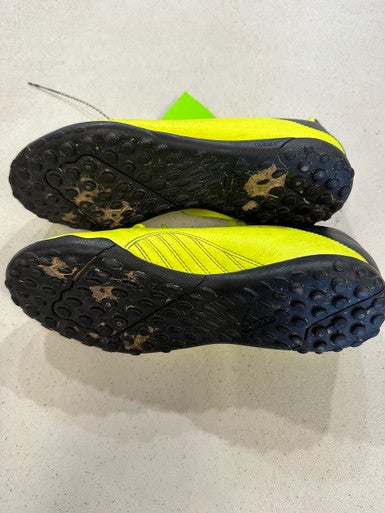 Used Adidas Soccer Indoor Shoes Yellow Junior 04 11628-s000160128