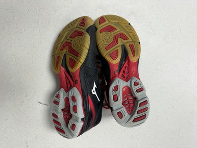 Used Mizuno Vb Shoes Adult Black Senior 11 11628-s000160278