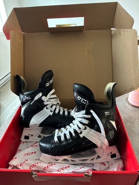 2025 CCM Tacks XF Pro Hockey Skates Regular Width Size 5 (Used)