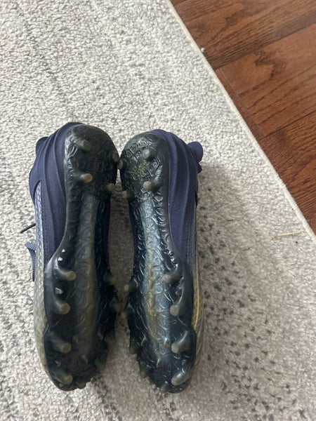 Blue Men's Size M 9.5 (W 10.5) Adult Under Armour Low Top Blur (Used)
