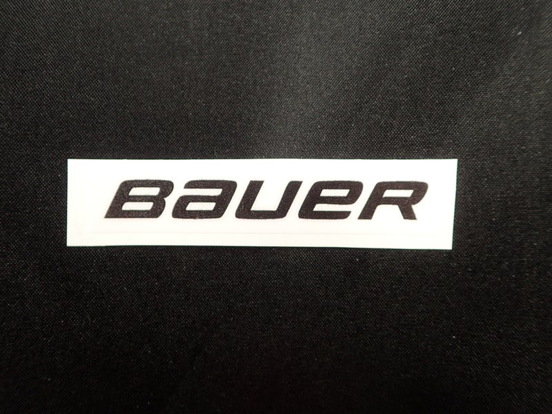 Bauer Pro Stock Decal Sticker for front logo of helmet - Multiple ...