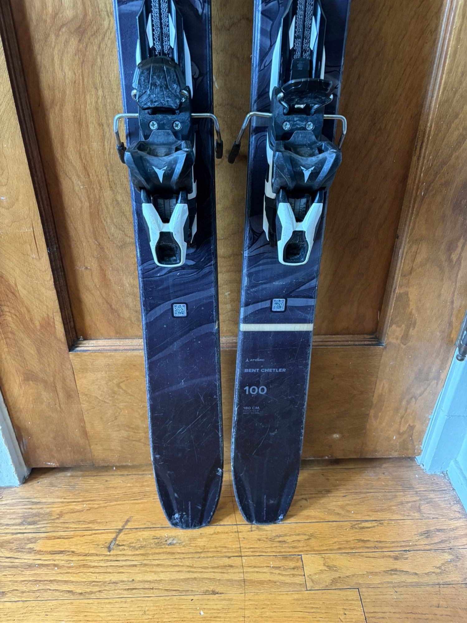 0 Chetler Bent Atomic Skis 180cm - 1 Warden with Ski 2 3 w⁄ Used light