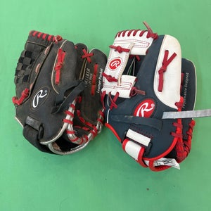 Rawlings Player series Right Hand Throw Baseball Glove 11" (Used) | 2 Pack