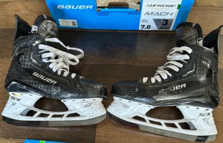 2023 Bauer Mach Supreme Fit 3 Hockey Skates
