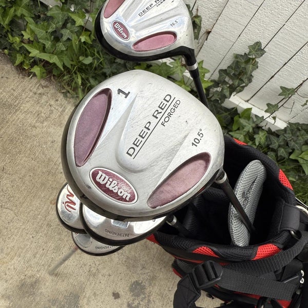 Ironwood Mens Right Handed Hybrid Golf Club Complete Set With Brand New Bag