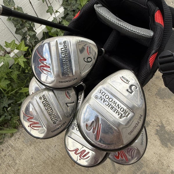 Ironwood Mens Right Handed Hybrid Golf Club Complete Set With Brand New Bag