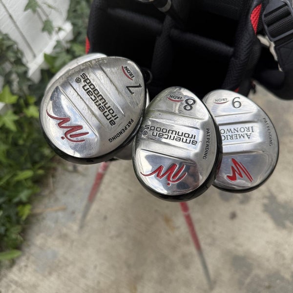 Ironwood Mens Right Handed Hybrid Golf Club Complete Set With Brand New Bag