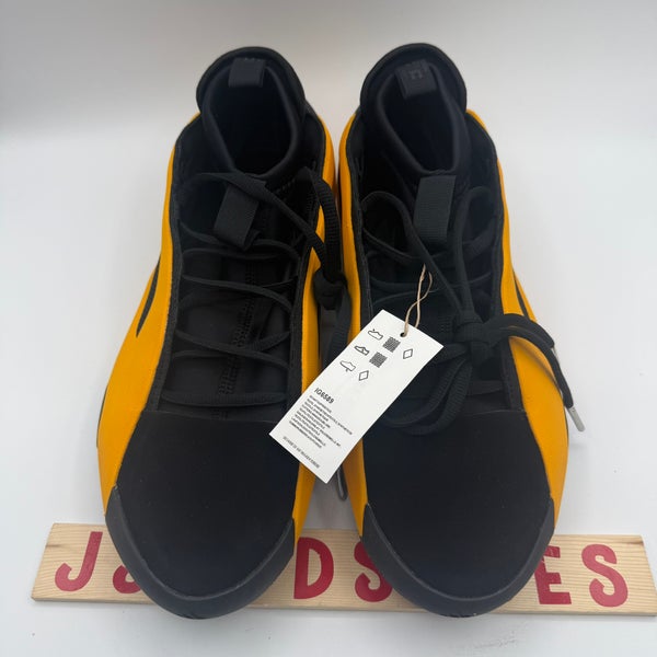 Adidas Harden Vol. 8 Basketball Shoes Black Yellow IG6589 Men's Size 12 NWT   New