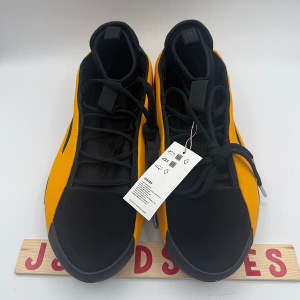 Adidas Harden Vol. 8 Basketball Shoes Black Yellow IG6589  display picture 1