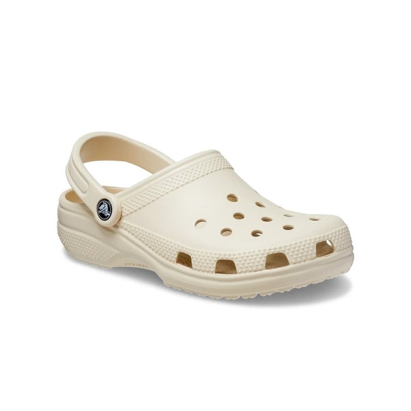 Crocs Classic 10001-2Y2 Clog Unisex M8/W10 Ivory Comfort Casual Shoes QLW48