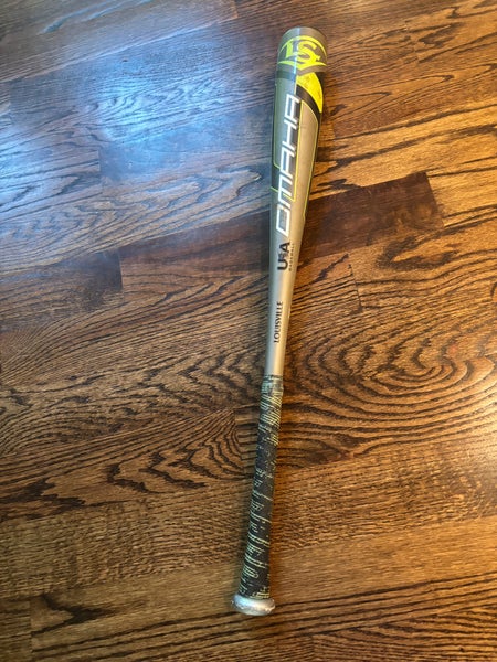 Louisville Slugger Omaha USABat Certified Bat (-10) Alloy 18 oz 28" (Used)