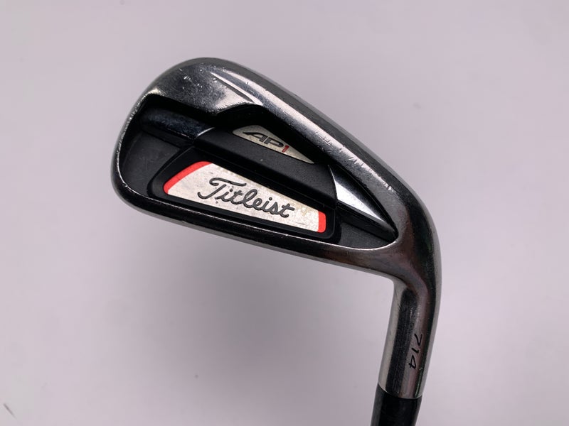 Titleist 714 AP1 Single 6 Iron Mitsubishi Rayon Kuro Kage Regular Graphite RH