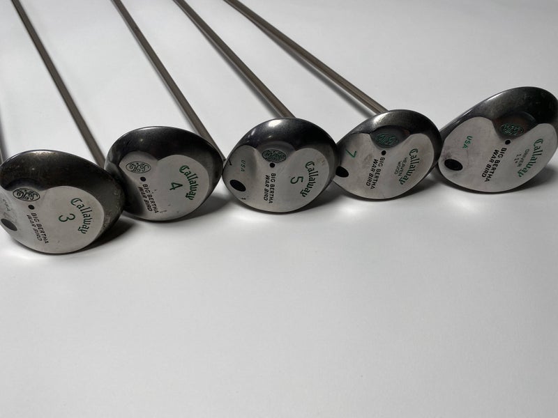 Callaway Big Bertha Warbird Wood Set DR 3 4 5 7 | 11* 15* 17* 18* 21* Ladies RH