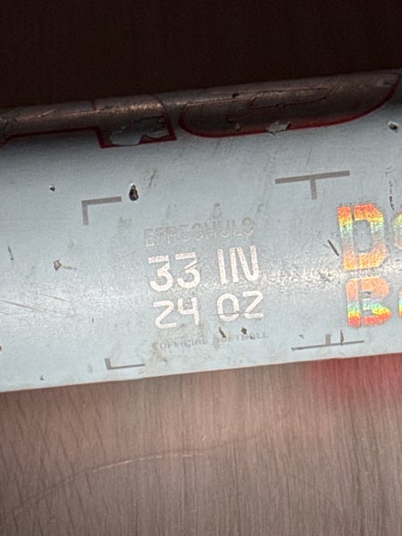 2024 Easton Ghost Bat (-9) Composite 24 oz 33" (Used)