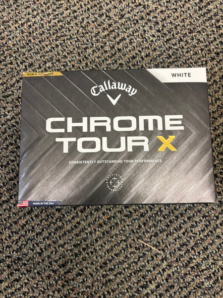 New Callaway Chrome Tour X Balls 12 Pack