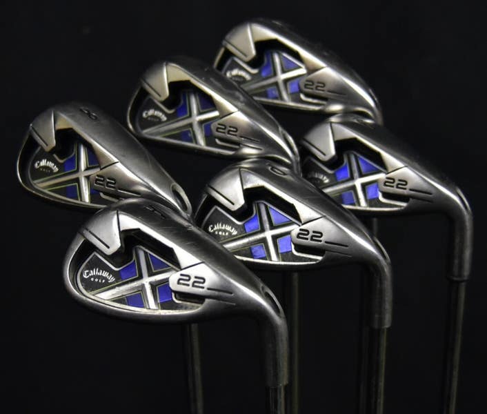 Callaway X-22 アイアン 6本セット 5-9P FlexR Callaway X-22 Iron Set