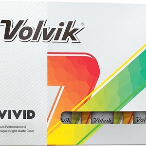 Volvik Vivid Golf Balls (Matte Finish, 12pk) 1dz, 2024 NEW