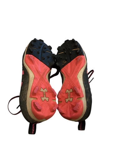 Used Under Armour SOFTBALL CLEATS BB/SB Cleats Black Junior 04 11884-S000045044