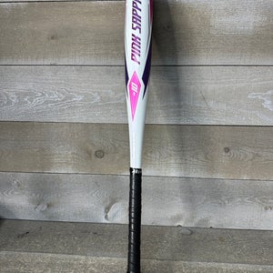 Easton Pink Sapphire Fast Pitch -10 FP22PSA 26” 16oz Softball Bat White Pink