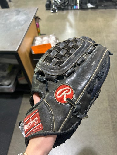 Rawlings (Used) Black Right Hand Throw 12.5" Baseball Glove