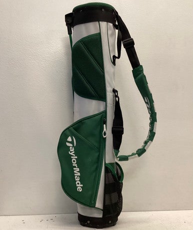 Used Taylormade 2-WAY Mens Cart Bag Green 11443-S000193738