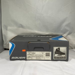 Junior New Bauer Rec Ice Flow Hockey Skates Regular Width Size 3