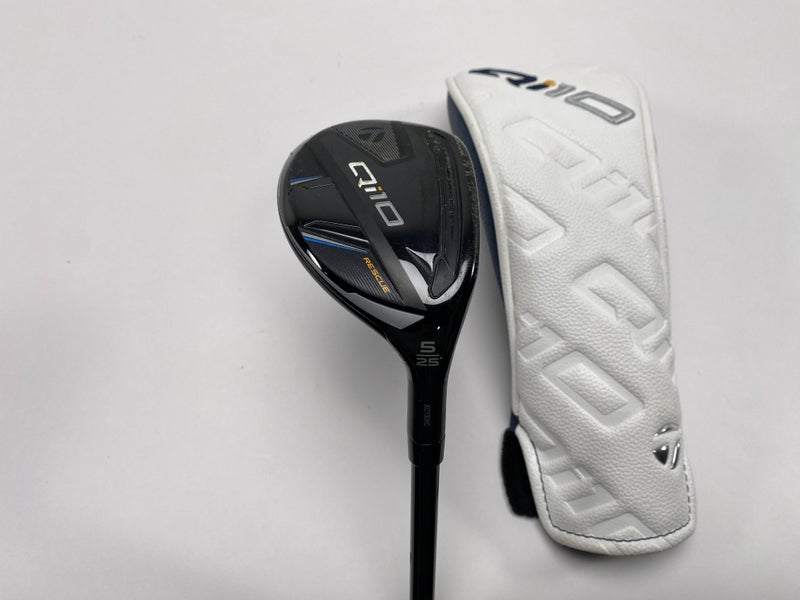 TaylorMade Qi10 5 Hybrid 25* Fujikura Ventus Blue TR HB 5A Senior RH HC