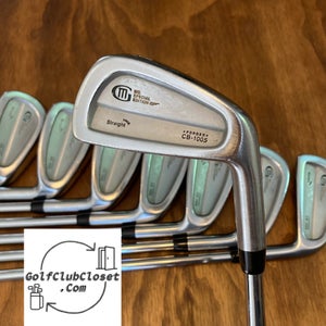 Miura MG CB-1005 Forged Straight Neck Iron Set / 3-PW Regular Flex Steel Shafts