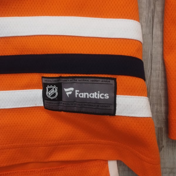 Official Leon Draisaitl Edmonton Oilers Orange Breakaway Jersey women's XL