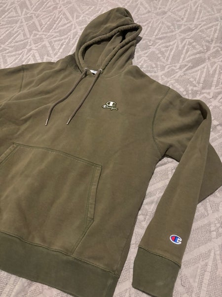Champion Athletics Classic Fleece Hoodie Adult Medium Olive Green