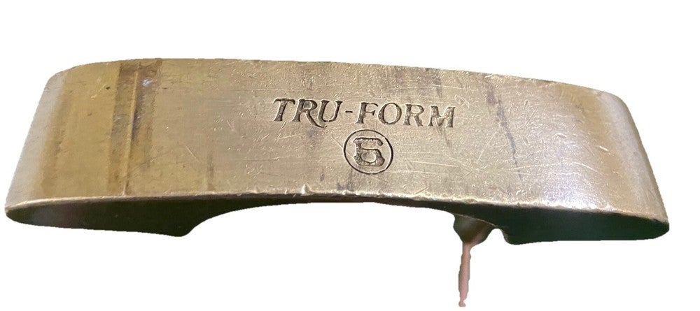 Gambler Tru-Form 5 Blade Putter RH Steel Shaft 35" Good Condition Vintage Grip