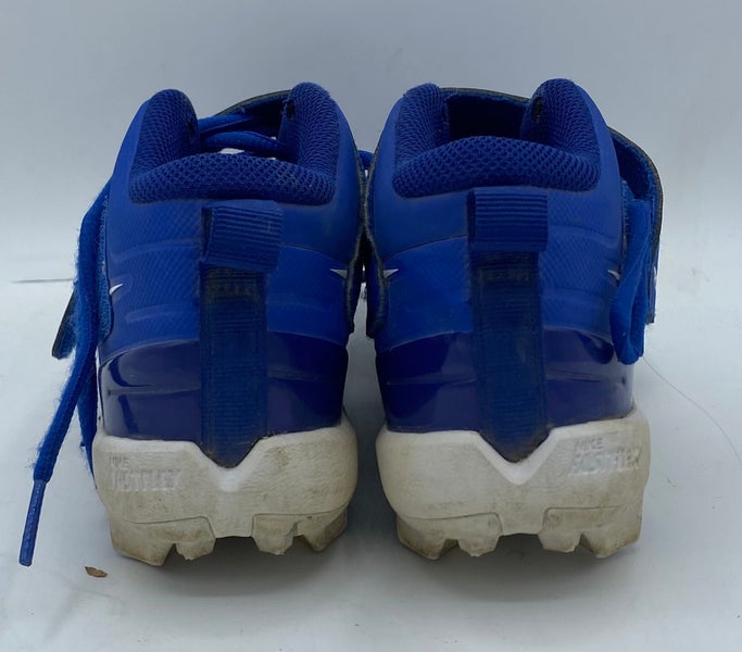 Blue Kid's Size 1Y Youth Nike Trout Cleats