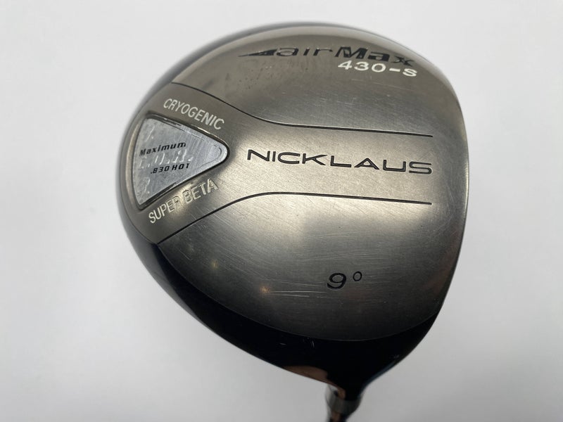 Nicklaus AirMax 430-S Driver 9* SG Pro Stiff Graphite Mens RH