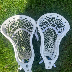 Two Warrior EVO QX2-O Strung Heads w String King 5s