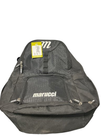 Used Marucci BLACK MARUCCI BACKPACK BB/SB Player Backpack Black 11834-S000034530