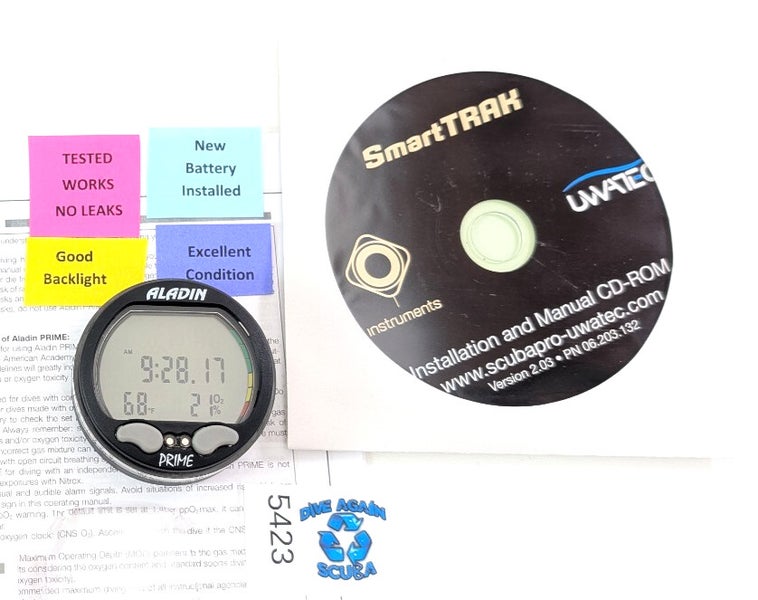 Uwatec Aladin Prime Air & Nitrox Puck Module Scuba Dive Computer  SCUBAPRO